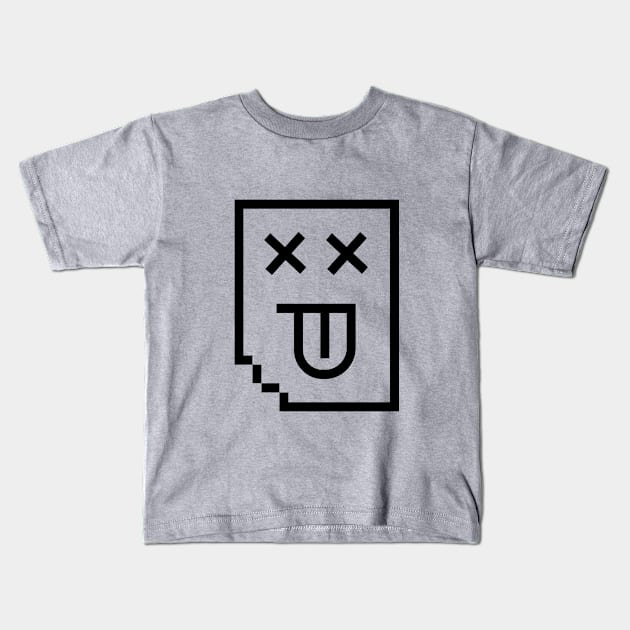 System error Kids T-Shirt by Ixly